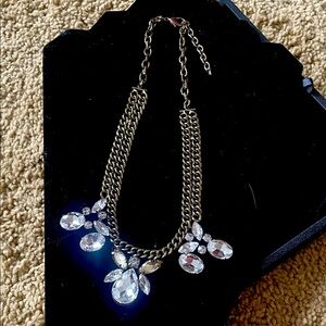 J. Crew. Elegant Crystal Necklace